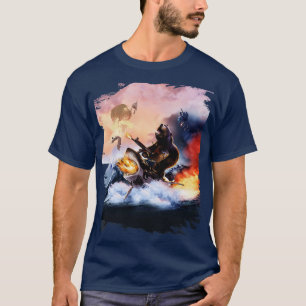 Bear Riding Funny T-Shirt