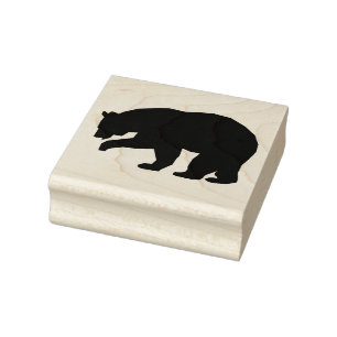 Bear Rubber Stamp