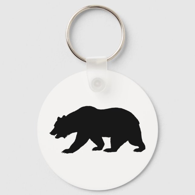 Bear Shape Key Ring (Front)
