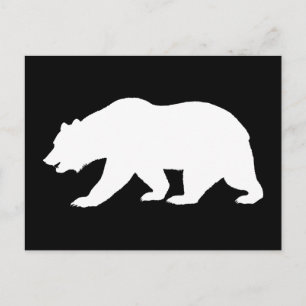 Bear Shape Postcard