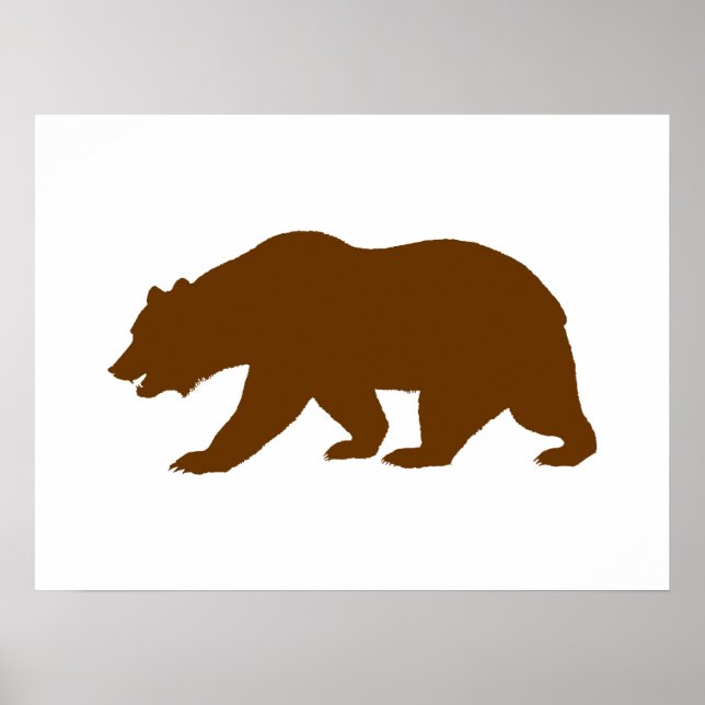 Bear Shape Poster (Front)
