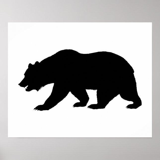 Bear Shape Poster (Front)