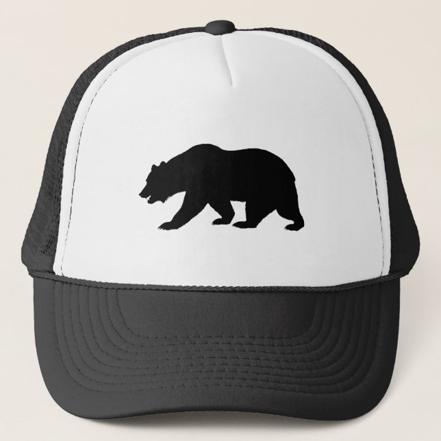 Bear Shape Trucker Hat (Front)