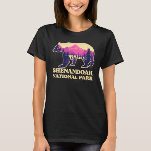 Bear Shenandoah National Park Virginia Hiking Souv T-Shirt