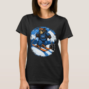 Bear Skier / Ski Bear T-Shirt