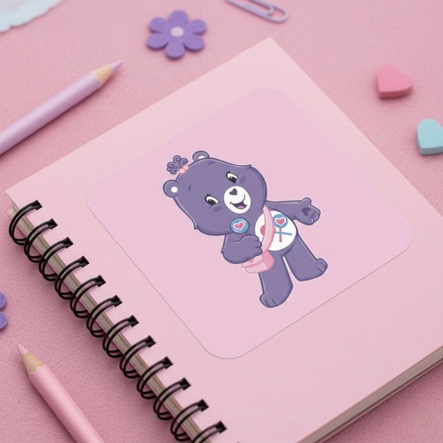 Bear Square Sticker (Creator Uploaded)