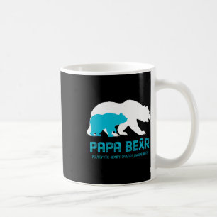 Bear Support Polycystic Kidney Disease Awareness Coffee Mug