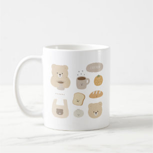 Bear Teddy Bear Cute Bear Brown Coffee Mug