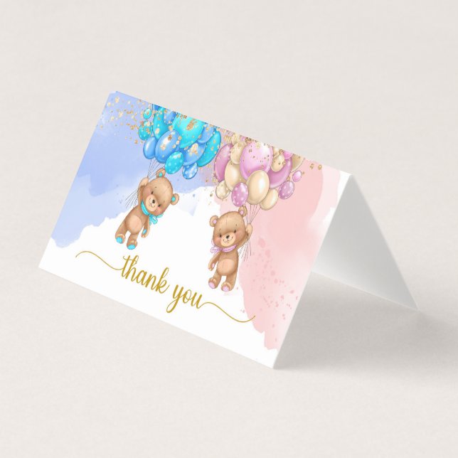 Bear Thank you Card (Front)