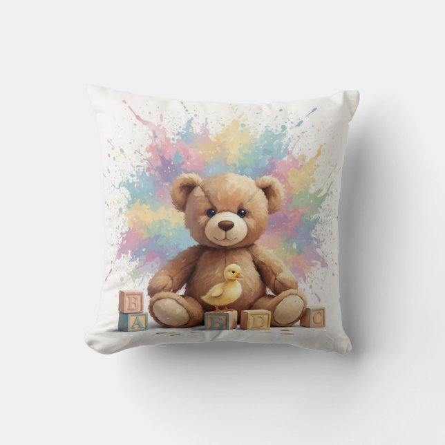 Bear Throw Cushion (Front)