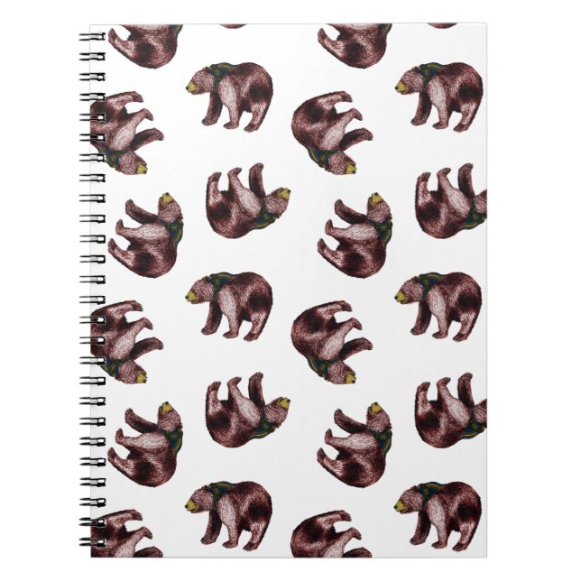 Bear Toss Notebook (Front)