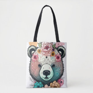 bear tote bags