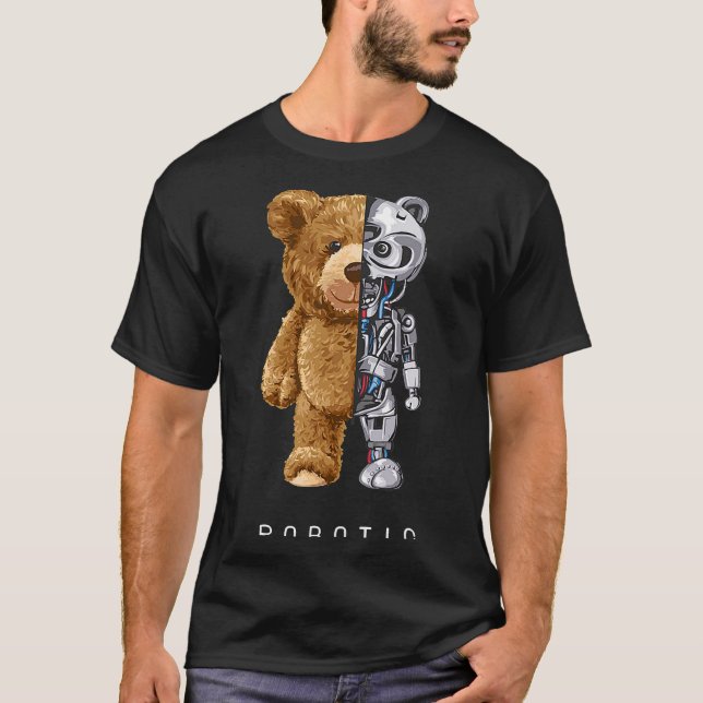 Bear toy Robotic Shirt Essential T-Shirt (Front)