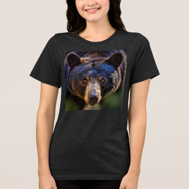 Bear Tri-Blend Shirt (Front)
