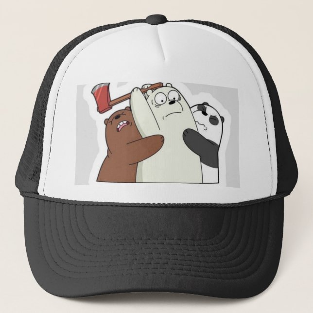 Bear Trucker Hat (Front)
