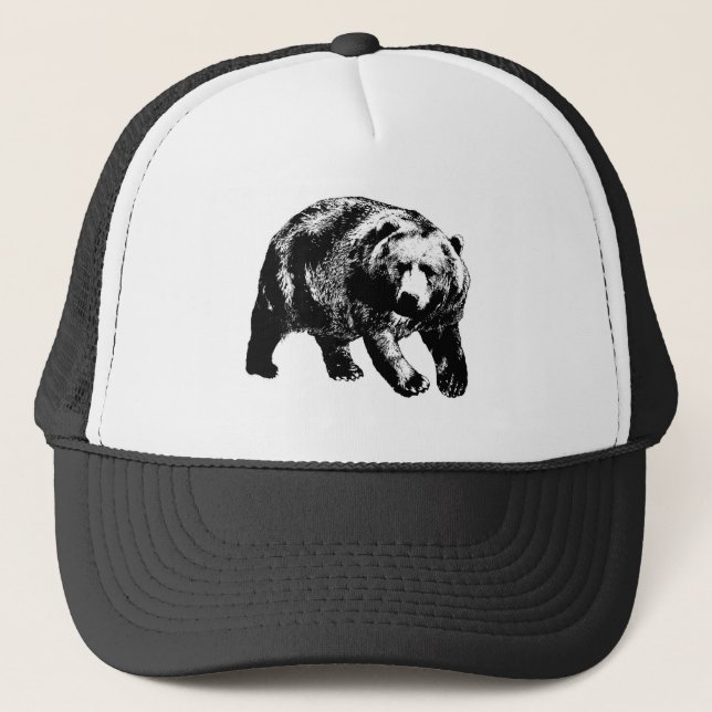 Bear Trucker Hat (Front)