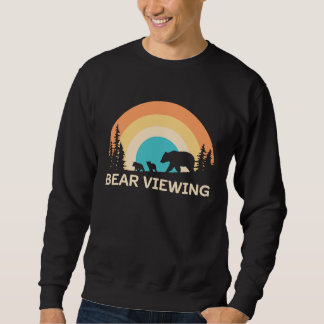 Bear Viewing in Zoo National Park or Alaska Cruise Sweatshirt