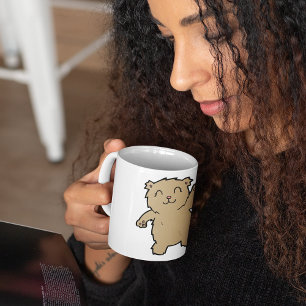 Bear Waving Coffee Mug