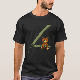Bear Wearing Seat Belt Safety Kids Children T-Shirt