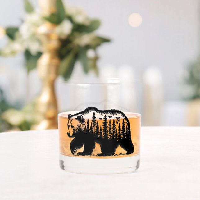 Bear Whiskey Glass (Insitu (Wedding))