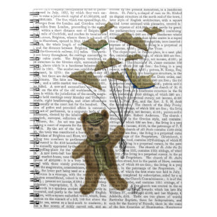 Bear with Book Butterflies