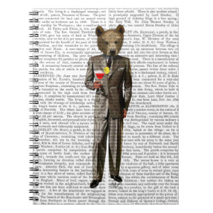 Bear with Cocktail Notebook