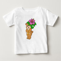 Bear with Flower Hibiscus