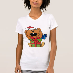 Bear With Gift Holiday Tshirts and Gifts