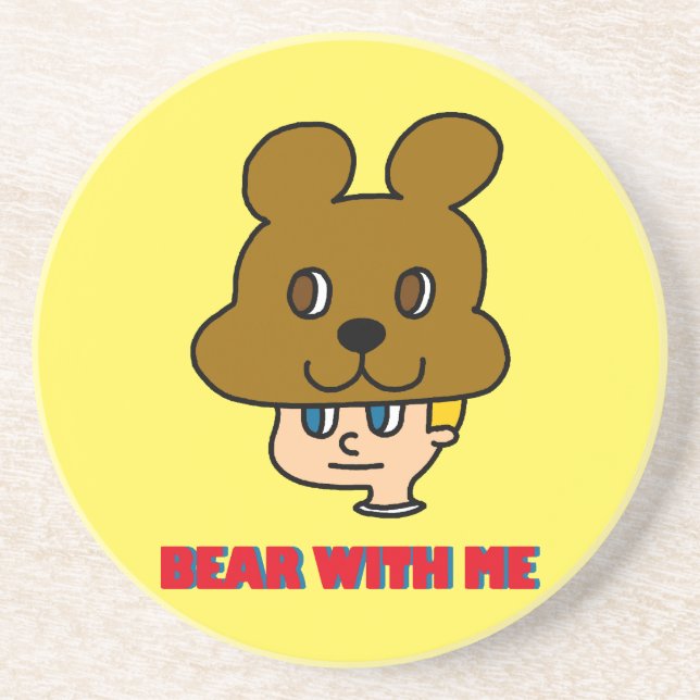 Bear with Me Coaster (Front)
