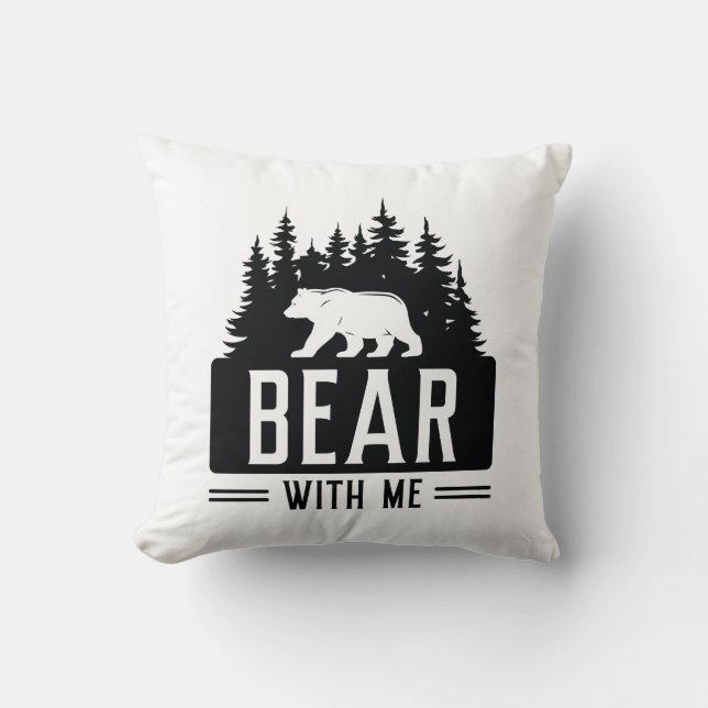 Bear With Me Cushion (Front)