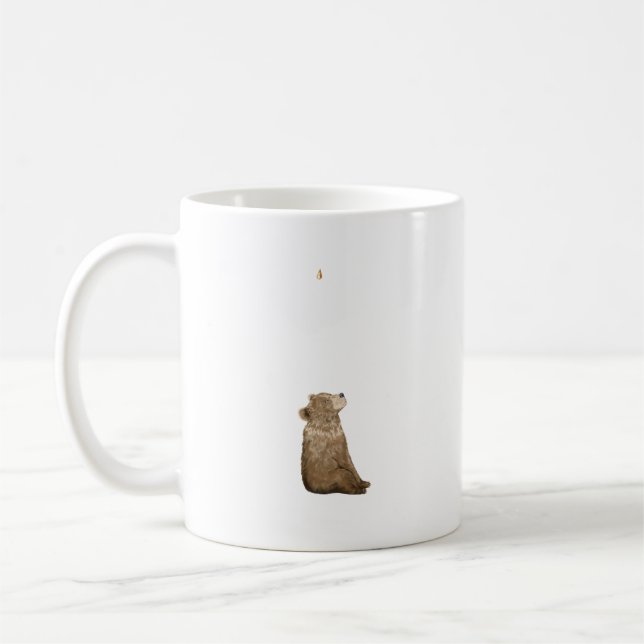 BEAR WITH ME I NEED COFFEE Bear Cub Mug  (Left)