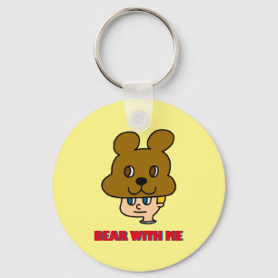 Bear with Me Keychain