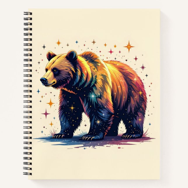 Bear with Stars Notebook (Front)