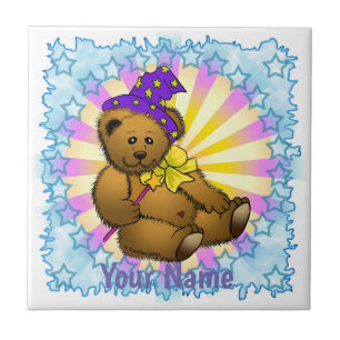 Bear Wizard  Ceramic Tile