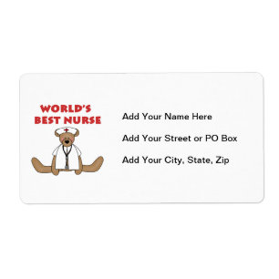 Bear World's Best Nurse T-shirts and Gifts