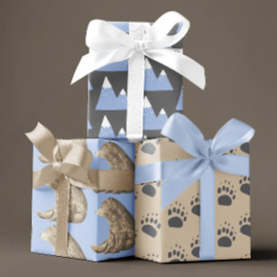Bear Wrapping Paper Set 