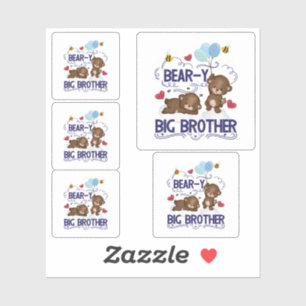 Bear-y Very Big Brother Sibling Pun