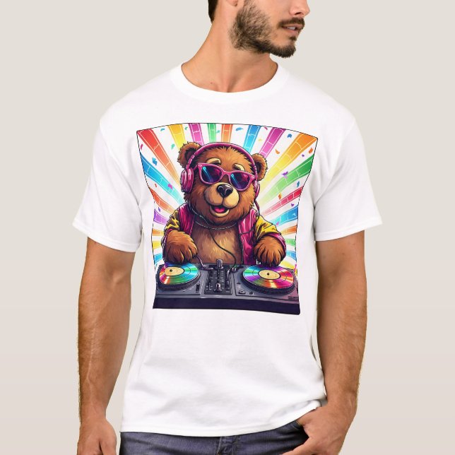 Bearbie DJ T-Shirt (Front)