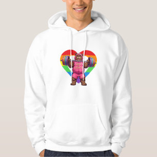 Bearbie love is strength hoodie