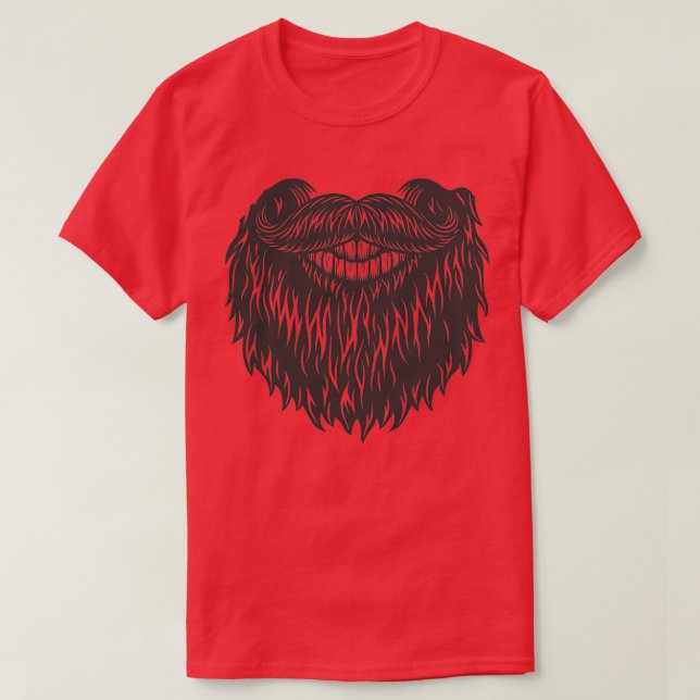 Beard 1 3 T-Shirt (Design Front)