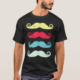 Beard 90s Mustache T-Shirt