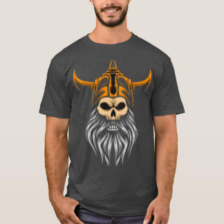 Beard And Skull Viking T-Shirt