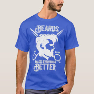 Beard beards hairdresser hairdresser saying gift T-Shirt