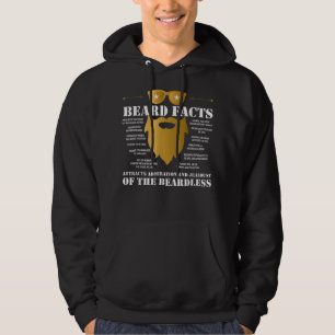 Beard Facts Funny Beard Hoodie