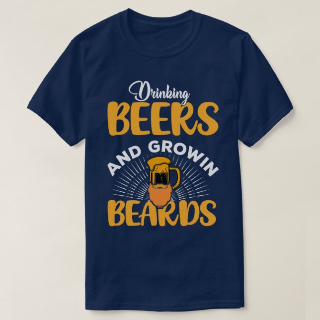beard for life 10 T-Shirt (Design Front)