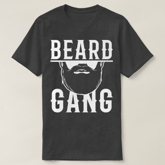Beard Gang 12 T-Shirt (Design Front)