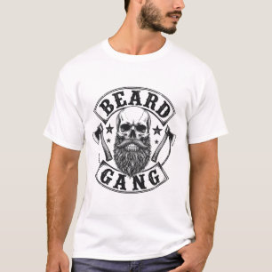 Beard Gang Funny Bearded Men & Beard Lover T-Shirt