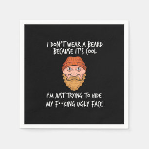 Beard It Is Cool Napkin
