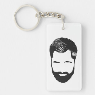Beard Love Keychain