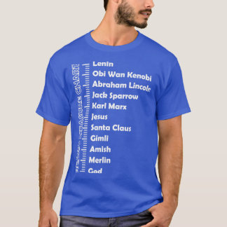 Beard measure chart T-Shirt